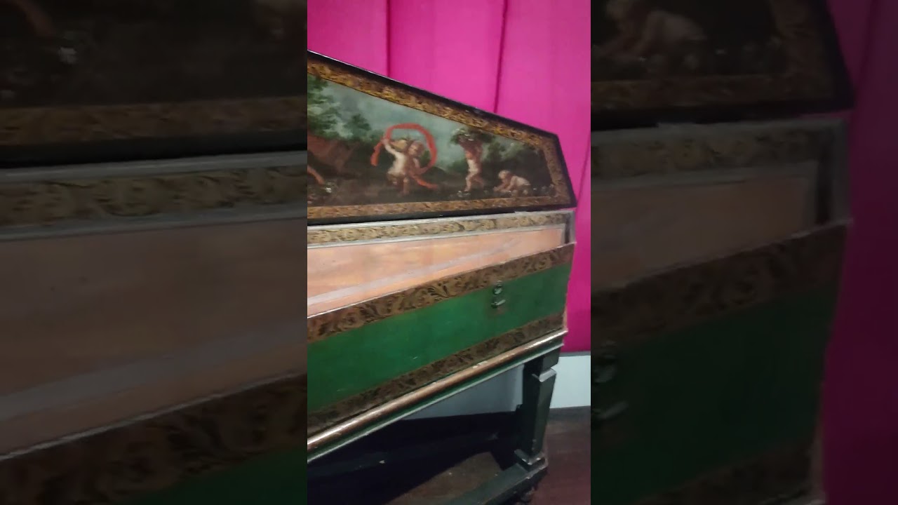 Double-Manual Harpsichord, Ioannes Ruckers, Antwerp, 1638 - St Cecilia's Hall, Edinburgh #shorts