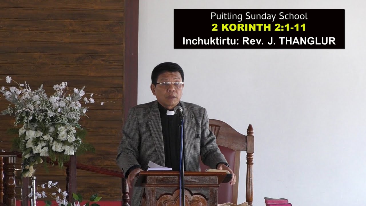 PSS 2 Korinth 2:1-11 | Rev. J. Thanglur | Feb 1, 2026