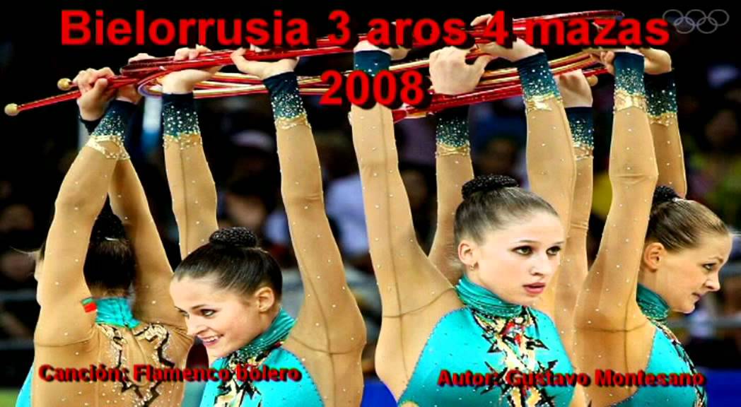 Belarus hoops & clubs 2008 music - Bielorrusia aros y mazas 2008