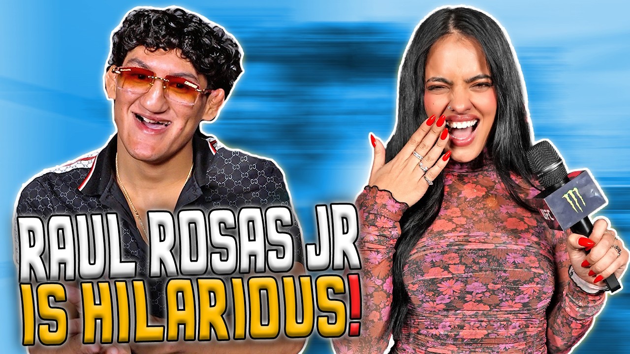Raul Rosas Jr. FUNNIEST interview | UFC 326