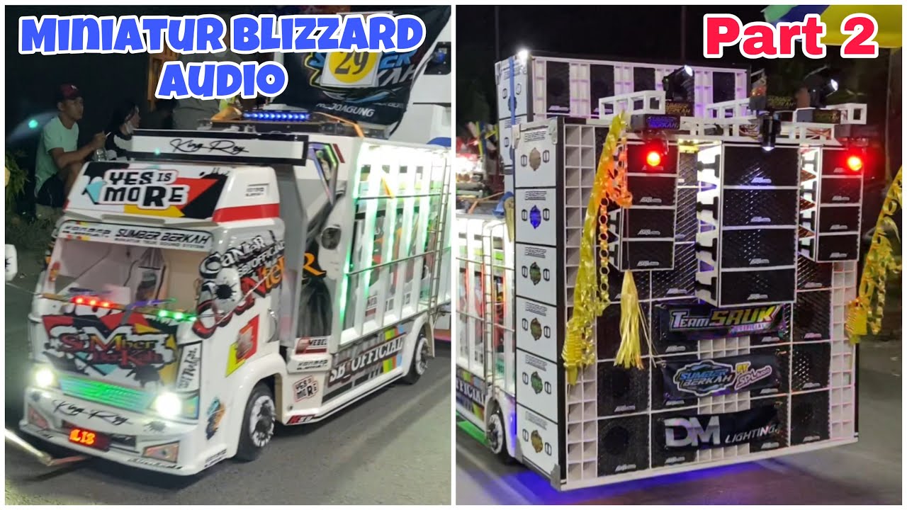 BLIZZARD AUDIO MINIATUR SOUND DESA NGUJANG KEDUNGWARU TULUNGAGUNG ADA MINIATUR #blizzardaudio PART 2
