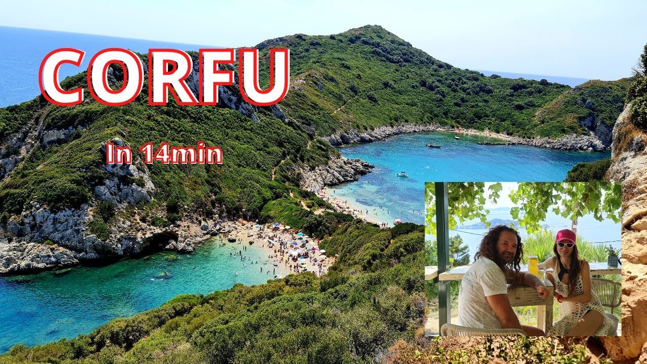 Where to go, What to do, CORFU - the whole island in 14minutes