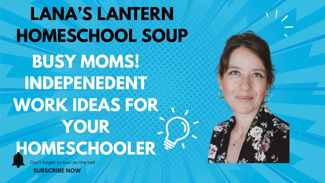 Busy Moms Independent Homeschooler Ideas