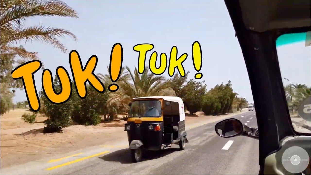 Sheraton zum Aussichtsturm El Gouna - Tuk-Tuk Fahrt