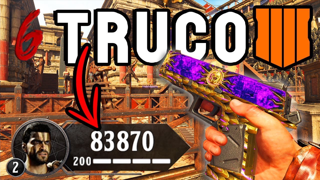 PUNTOS INFINITOS EN ZOMBIES BLACK OPS 4