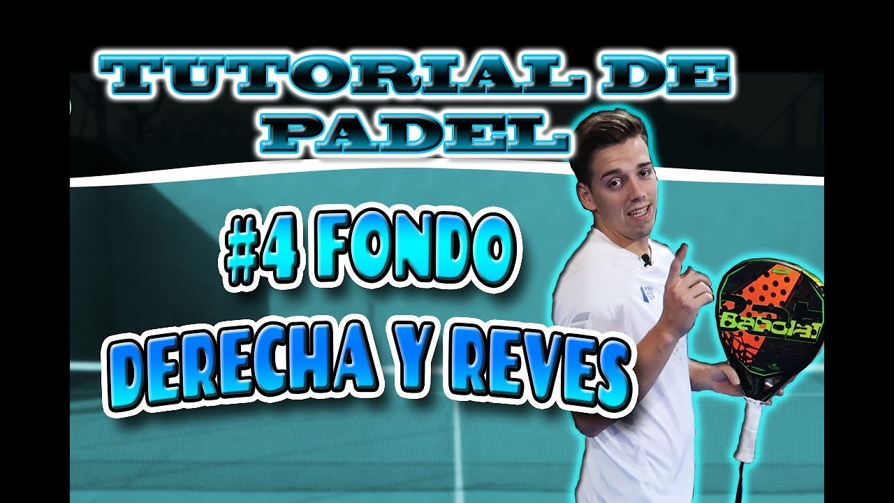 TUTORIAL DE PADEL | #4 FONDO DERECHA Y REVES | Ivan Garcia Padel