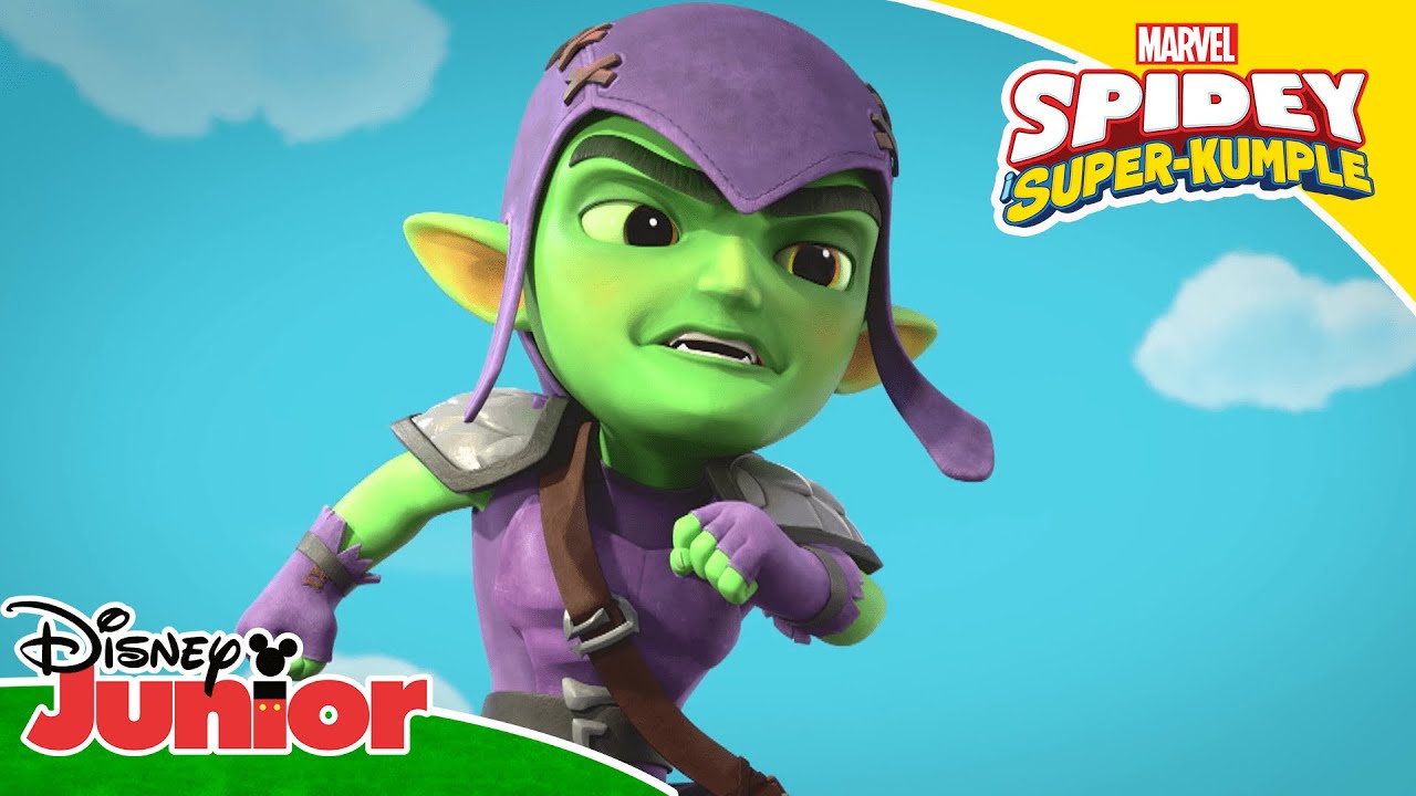 Zielony Goblin | Spidey i super-kumple | Disney Junior Polska