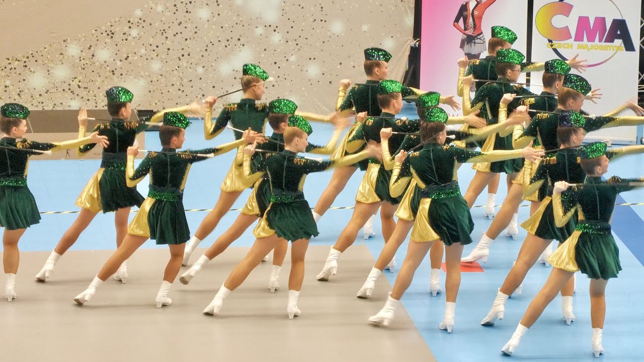 *SKP Nymburk* - defile BATON Classic, Mažoretky / Hradec Kralove 2025