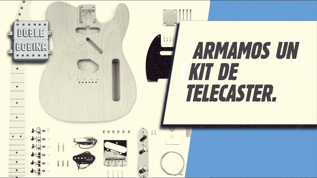 Armamos un kit de Telecaster Wilkinson.