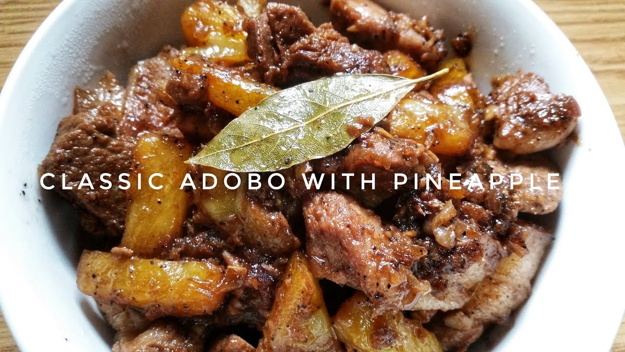 HOW TO COOK CLASSIC ADOBO WITH PINEAPPLE | Kat's Empire |