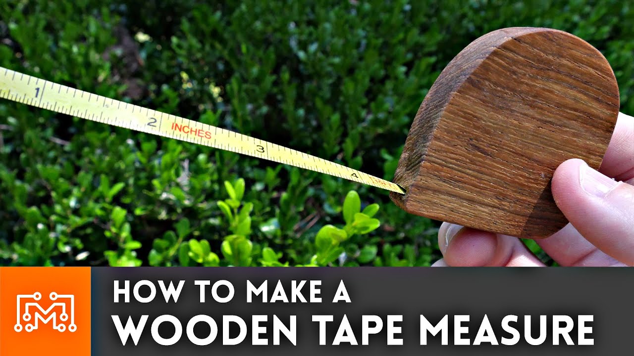 How to make a wooden tape measure | I Like To Make Stuff