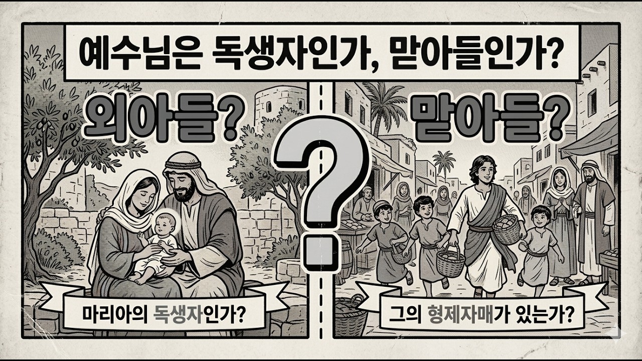6)예수님이 외아들이 아니라고?
