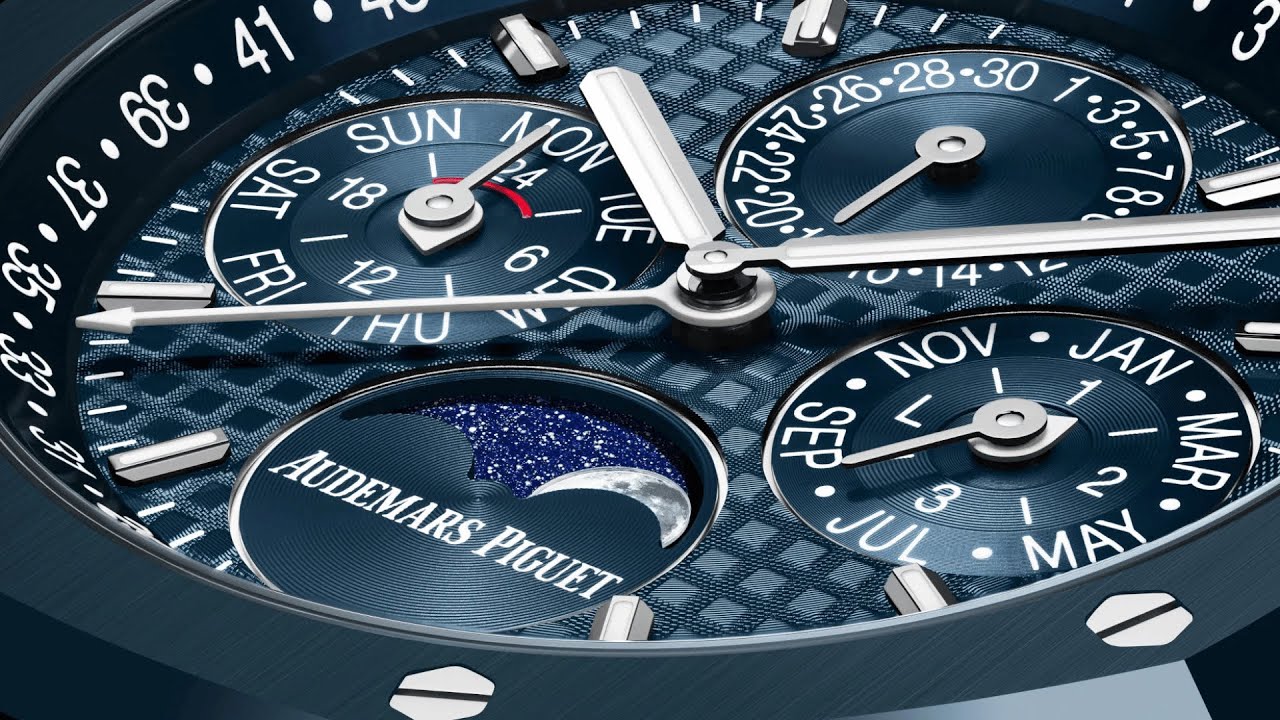 Audemars Piguet’s New Blue Ceramic Royal Oak Perpetual Calendar Is STUNNING