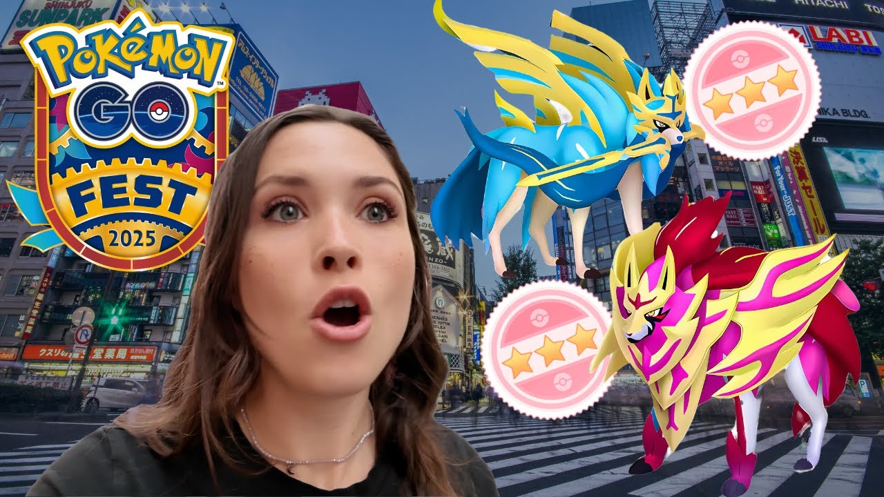 DOUBLE HUNDO Raiding Osaka! Shiny Background Zacian & Zamazenta in Japan!
