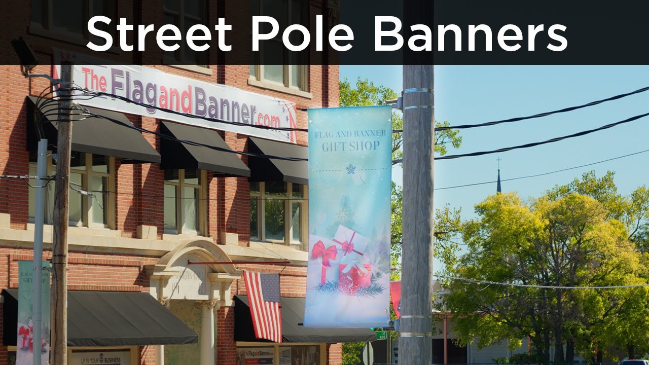 How To Install Street Pole Banners | FlagandBanner.com