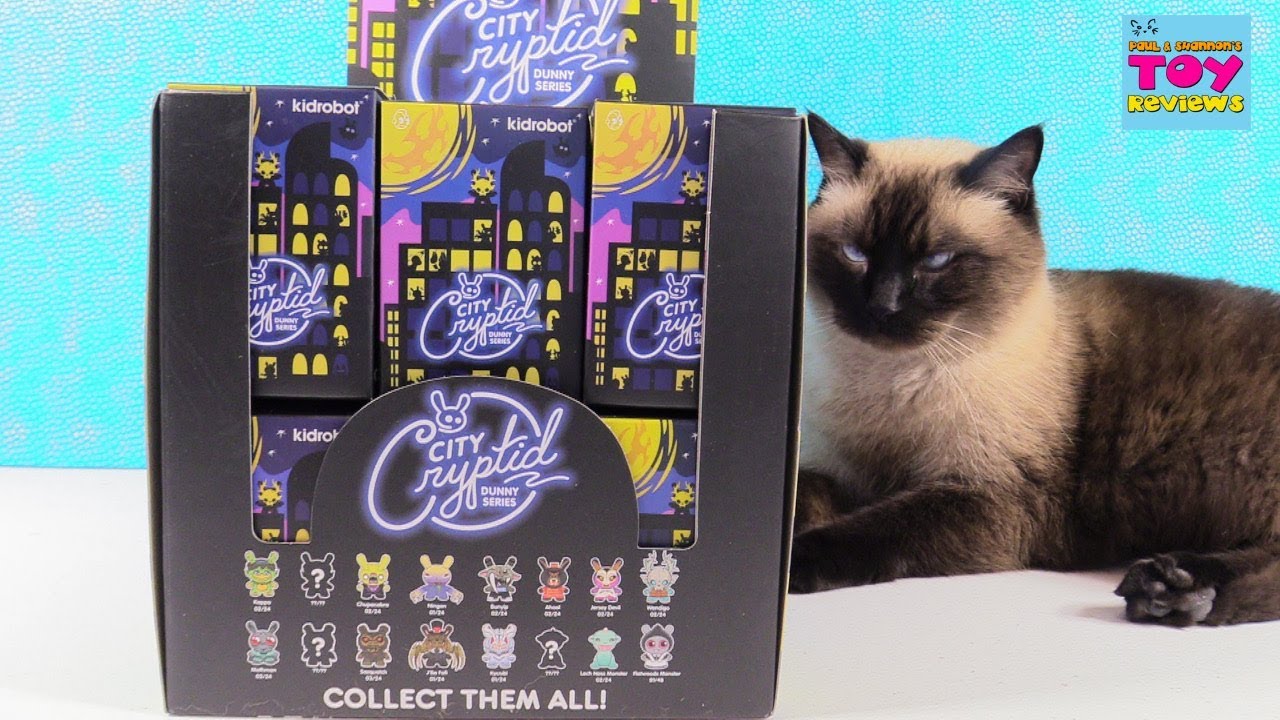 City Cryptid Dunny Series Kidrobot Full Box Unboxing Figure Review | PSToyReviews