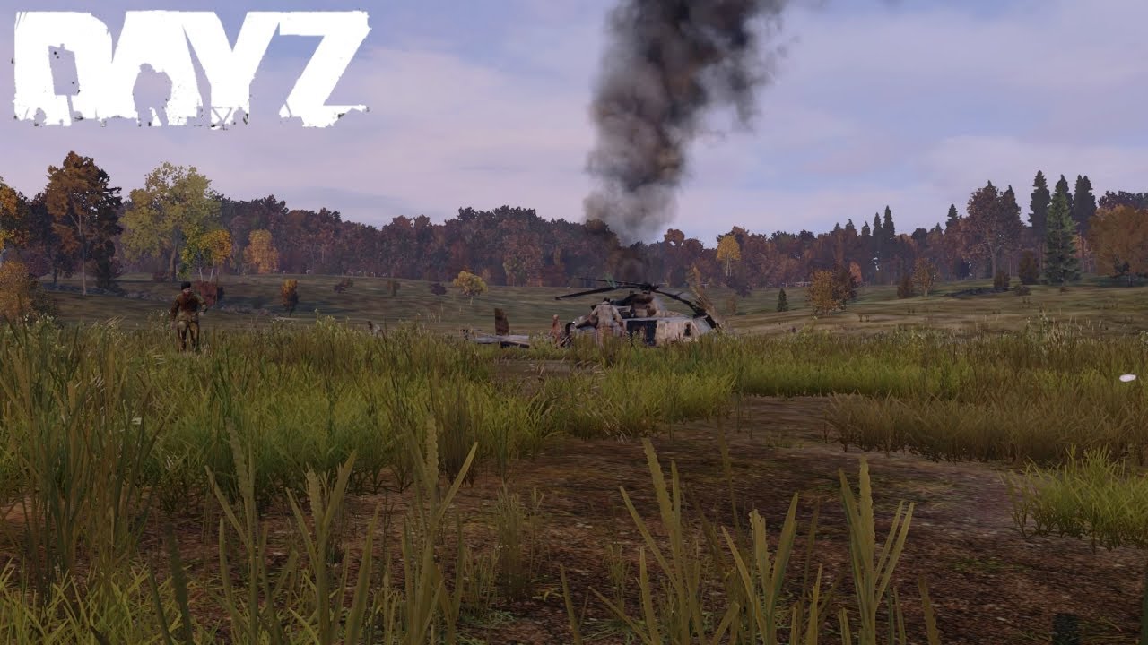 Looting Helicopter Crashes in Official! - DayZ Ps4