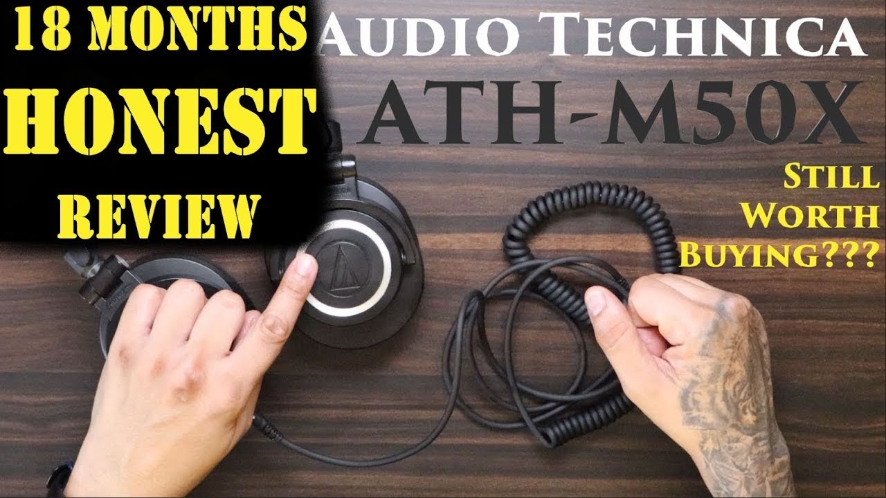 Audio-Technica ATH-M50x Still Worth It Unboxing + 18 Months Review + Must Have Accessories