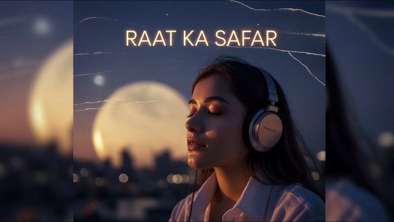 🌙 Raat Ka Safar | LoFI Hindi | Chill Beats to Relax/Study | Dreamy Night Vibes