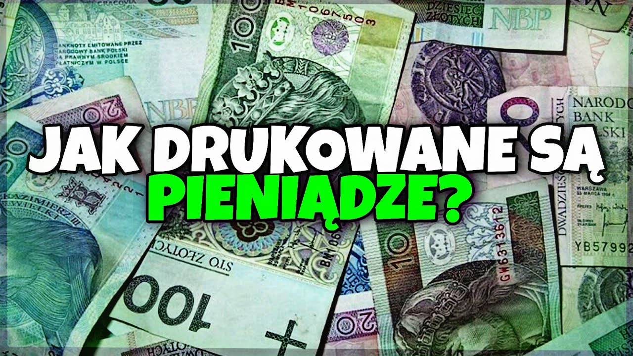 Jak DRUKOWANE są PIENIĄDZE i DLACZEGO tak trudno je SFAŁSZOWAĆ?