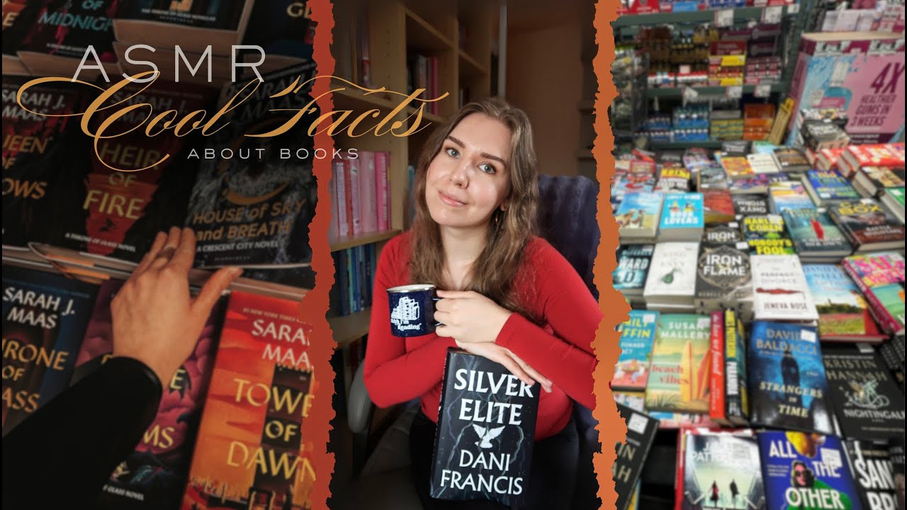 ASMR Whispered Facts About Books 📚 | 32 Minutes of Whispers & Surprising Book Trivia