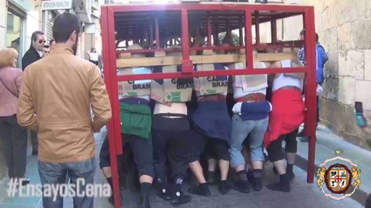 Primer ensayo de la Santa Cena de Almería 2014
