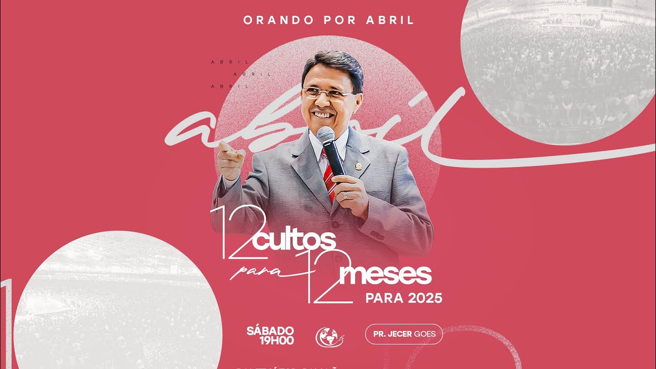 RECEITA PARA UMA VIDA VITORIOSA - ORANDO POR ABRIL - 04/01/2025