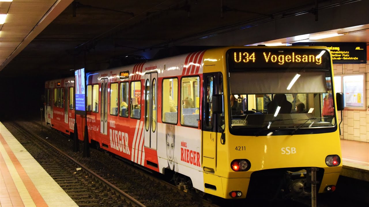 ⚡Electric discharge⚡SSB-U-Bahn-Spotting in Marienplatz, Stuttgart (DT8. 4 & S)