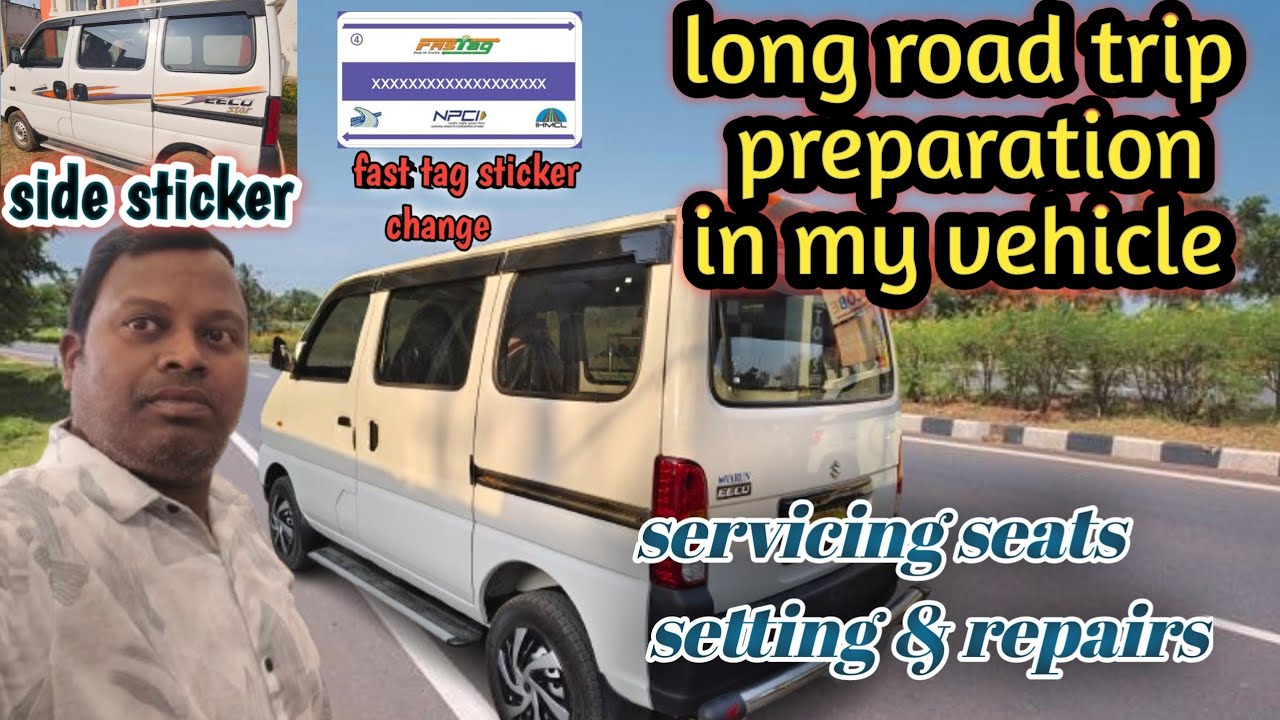 Long trip in Eeco full preparation... Service & seats setting..