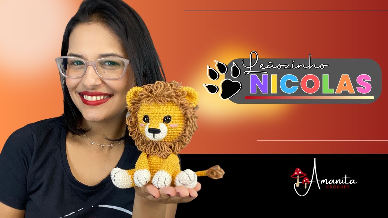 ∙∘○ amigurumi ○∘∙ Leãozinho Nicolas