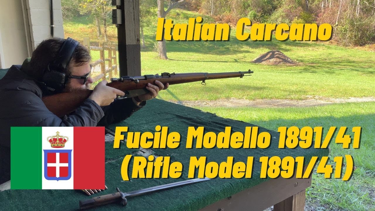 Overview & Firing - Carcano Fucile Modello 1891/41 (Model 91/41) - The Last Carcano