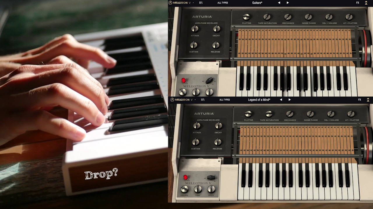 Yesterday by The Beatles   cover using Arturia's Mellotron V