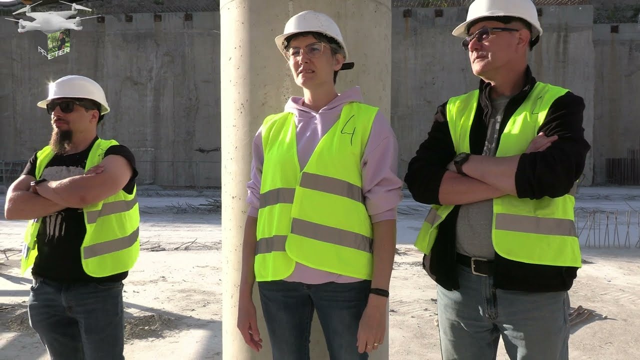 ŁÓDŹ BUDOWA TUNELU ŚREDNICOWEGO GOŚCIE Z LICYTACJI ALLEGRO DLA WOŚP 16 05 2024