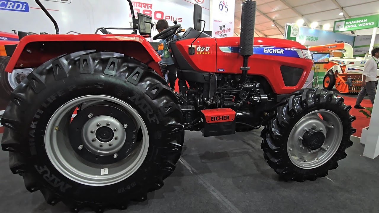 EICHER 650 4WD Tractor  - 60 HP का दम | Eicher CRDi Tractor Review | Price And Feature