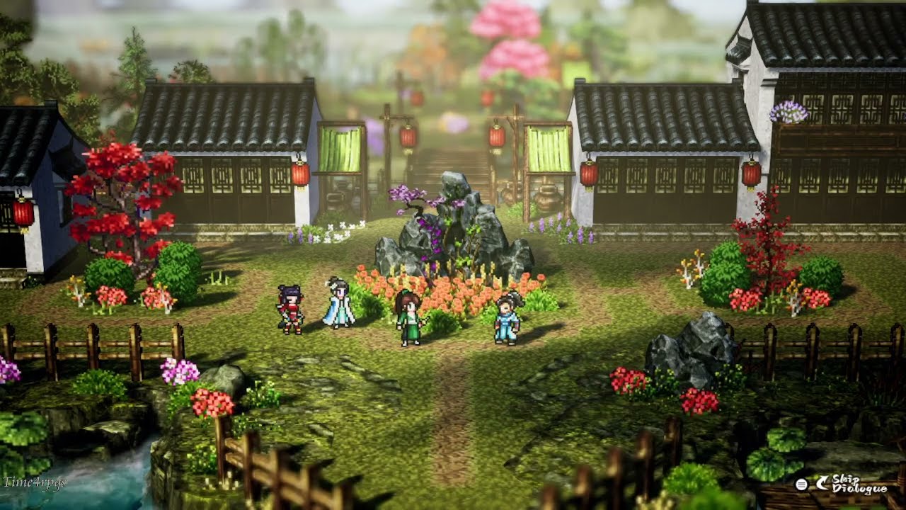 Wandering Sword - Random Battle Gameplay