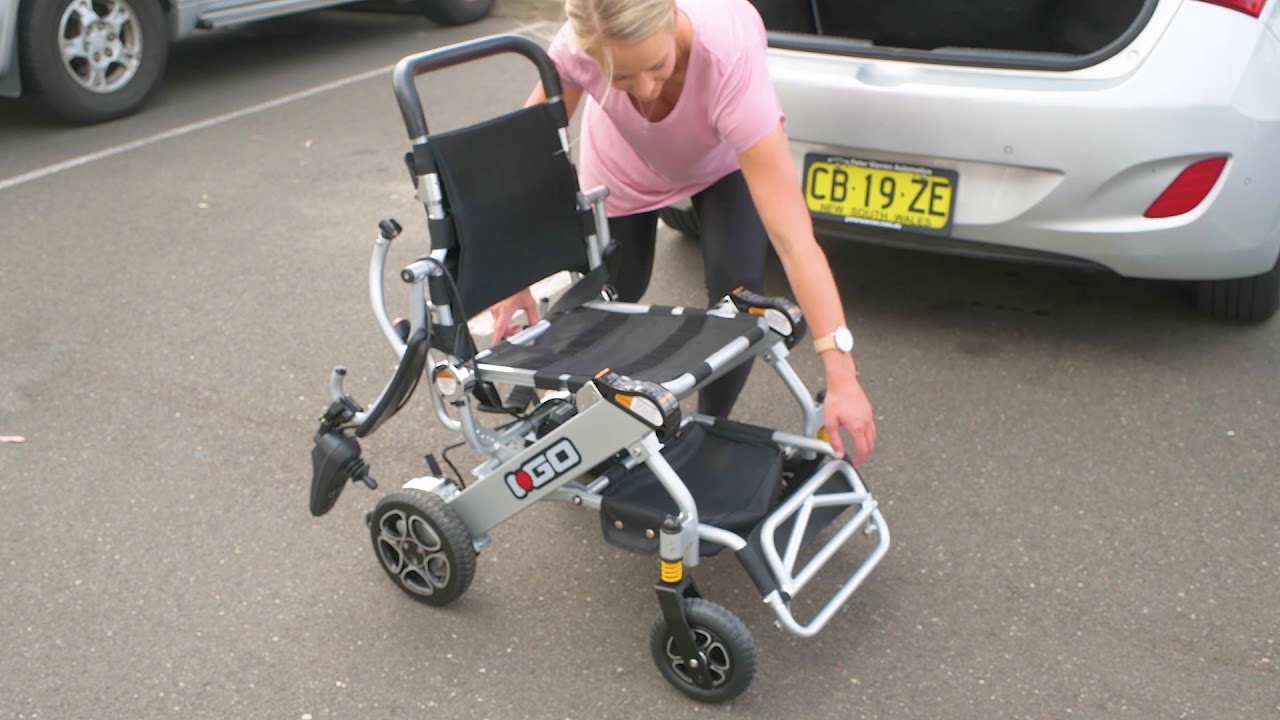 iGO Folding Power Wheelchair