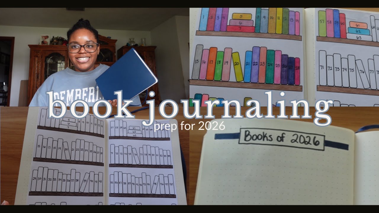 book journaling | prepping for 2026