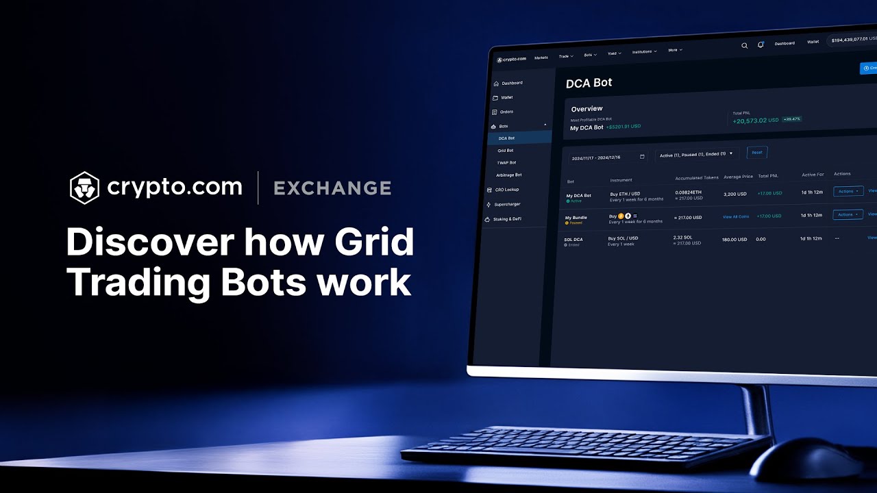 How to use the Grid Bot on the Crypto.com Exchange