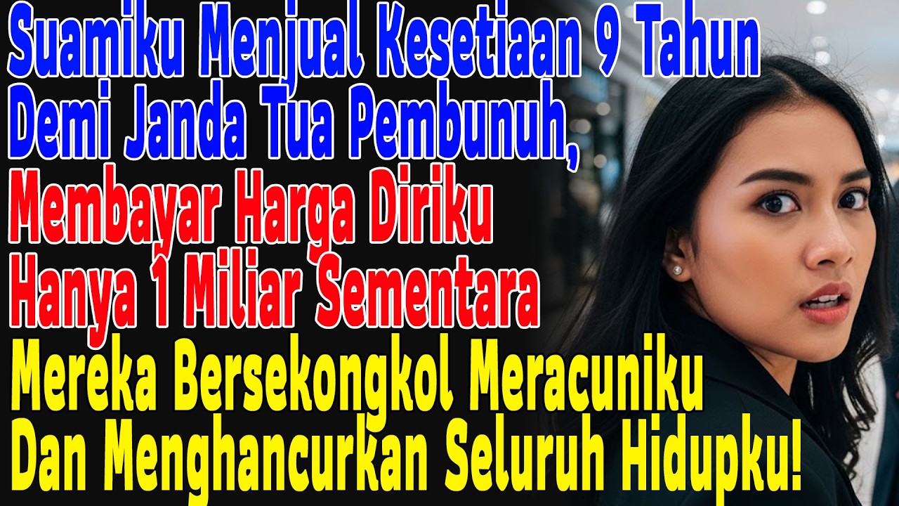 Suamiku Meracuniku Demi Janda Tua Pembunuh, 9 Tahun Cinta Dihargai Cuma 1 Miliar Rupiah!