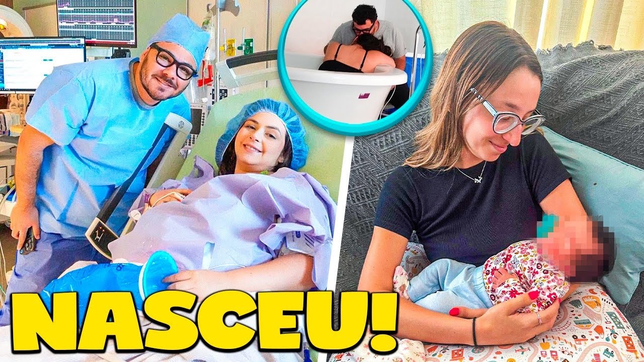 A BEBÊ DA MINHA AMIGA NASCEU E EU ESTAVA LÁ! SEJA BEM VINDA HAILEY