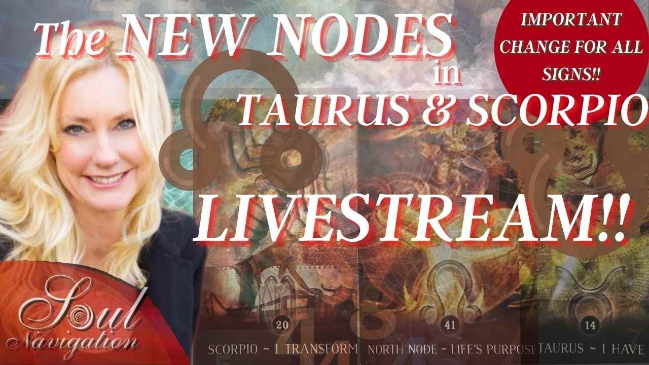 What's the meaning of the Nodes? Taurus North Node- Scorpio South Node WATCH here for the truth!