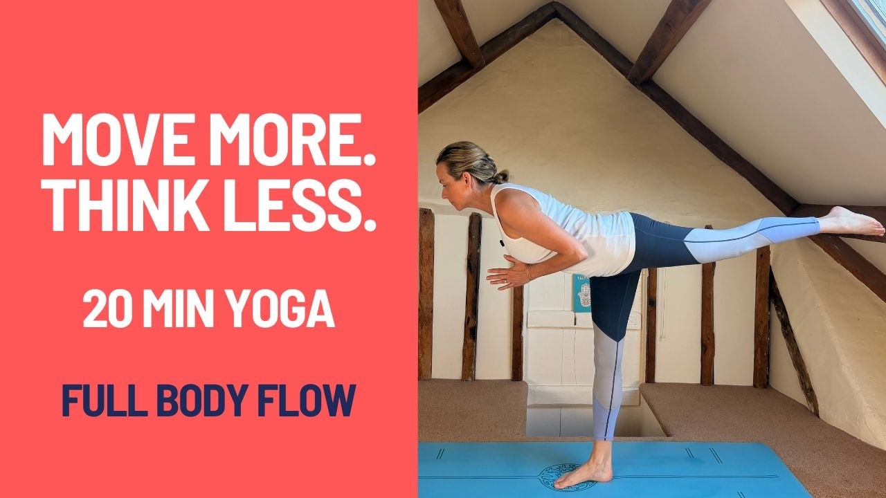 20 Min Yoga Flow | Minimal Cues, Maximum Movement