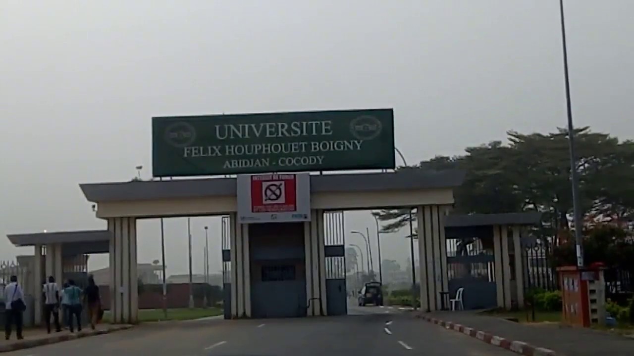 Comment se rendre &agrave; l'Antenne UVCI de l'Universit&eacute; F&eacute;lix Houphou&euml;t-Boigny: Entr&eacute;e Ecole de police
