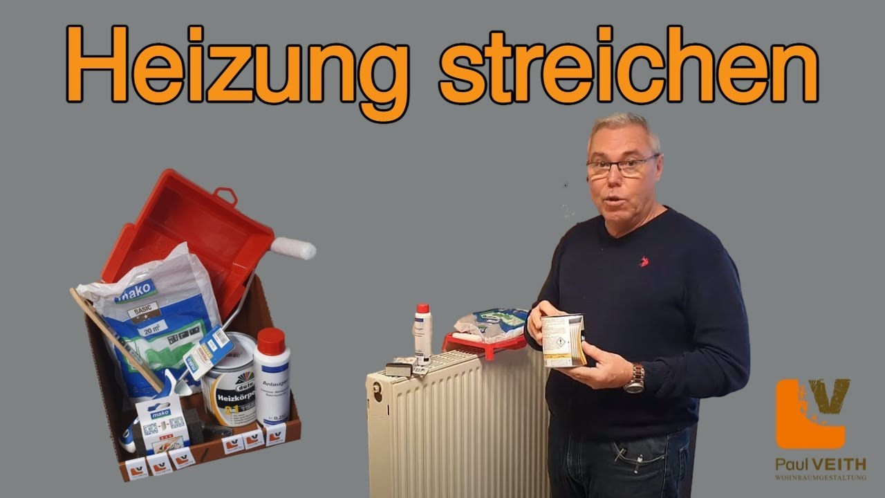 Heizkörper streichen Wohnraumgestaltung Rheingau Paul Veith