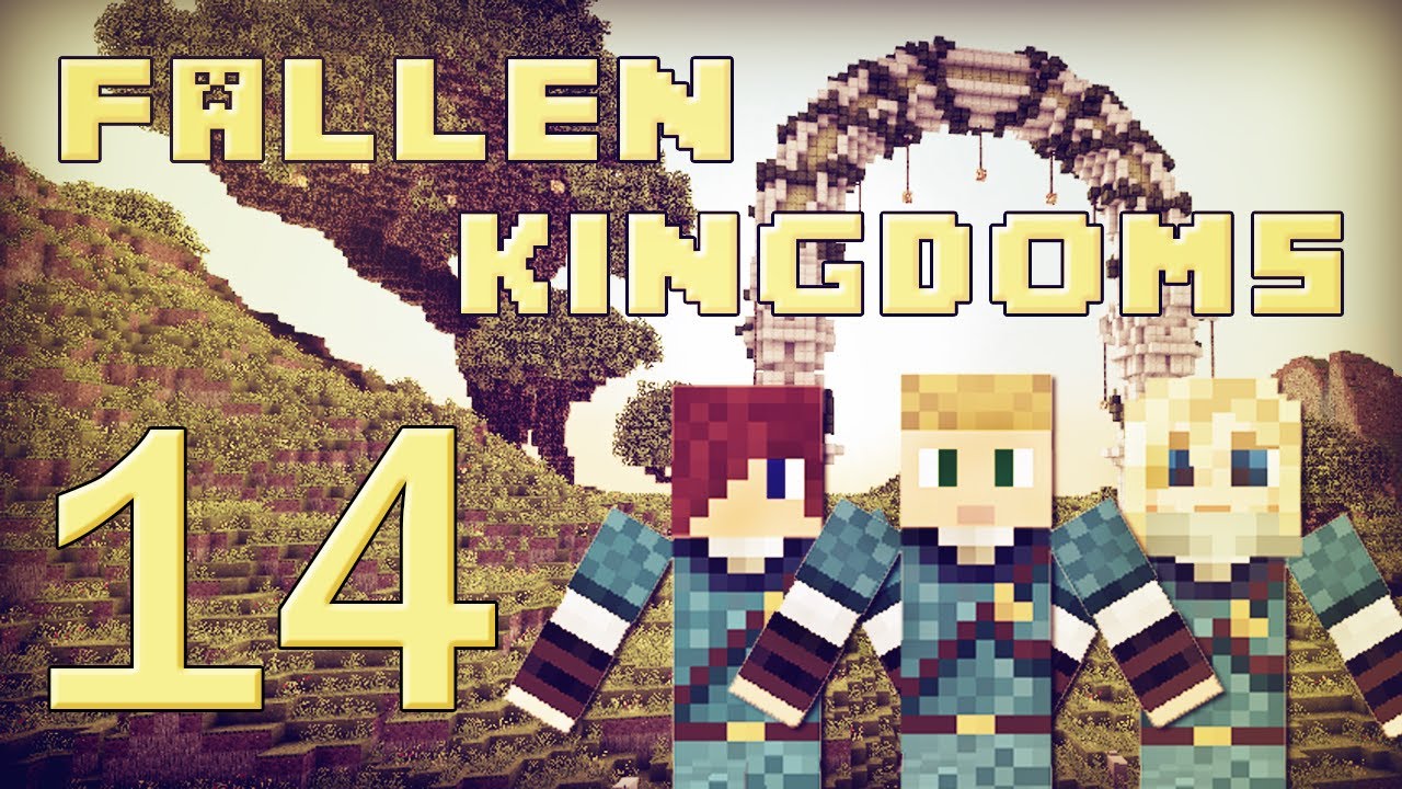 Fallen Kingdoms : Siphano, Leozangdar, Husky | Jour 14 - Minecraft