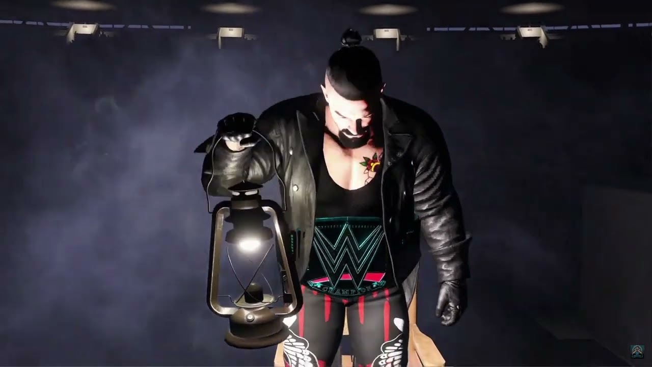 ANDY APOCALYPTIC (BRAY WYATT TRIBUTE ENTRANCE) W/ UNDISPUTED UNIVERSAL APOCALYPTIC CHAMPIONSHIP