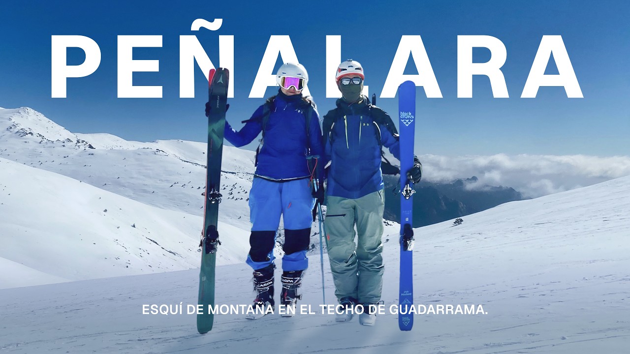 PEÑALARA Esqui de montaña. Sierra de Guadarrama.