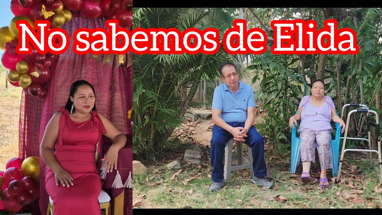 Si no sabemos de Elida y la nena nos tocara ir al Jabalí a verlas, ellas son  de nuestra familia 