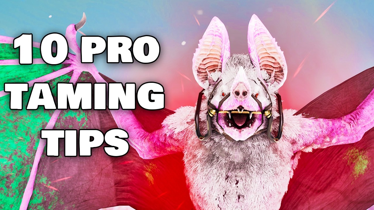 10 Tips for BETTER Desmodus Taming - Ark Survival Ascended.