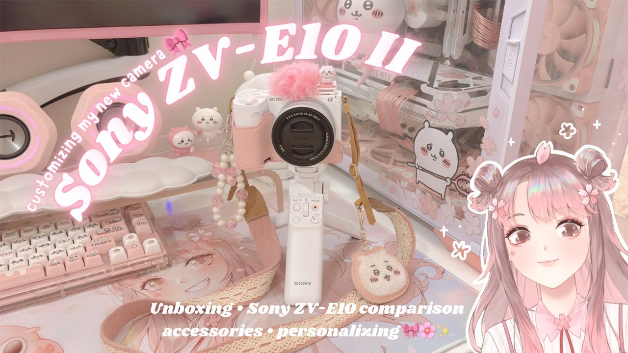 Upgraded my camera! 📷 Sony ZV E10 II vs Sony ZV-E10 comparison review🌸 unboxing + accessories🌸 vlog.